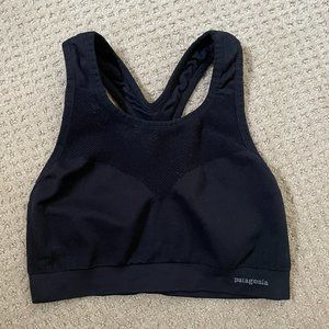 Patagonia Racerback Sports Bra - Black
